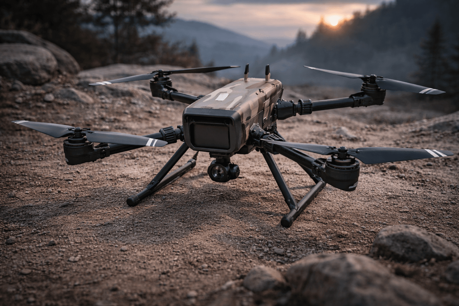 Agyaat ISR Drone Deployment